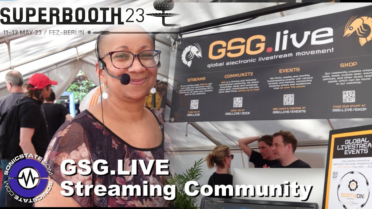 Superbooth 2023:Join the Vibrant Synth Community at GSG Live