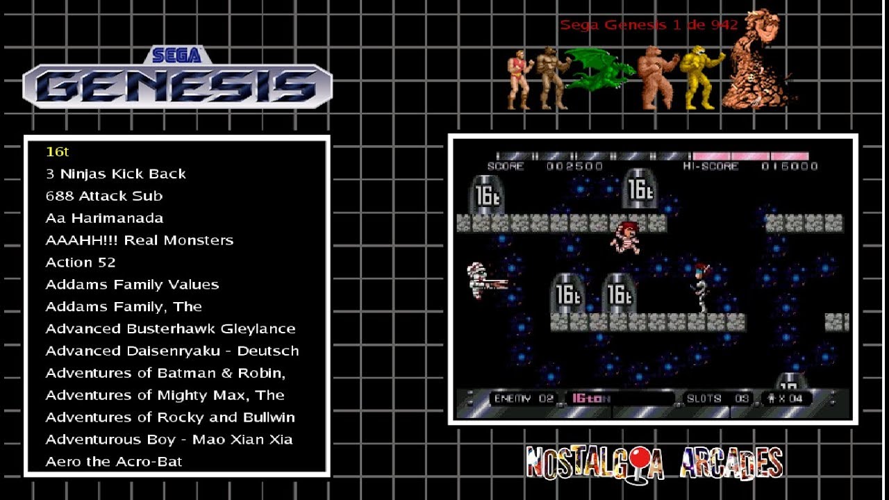 AdvanceMENU Plus Sega Genesis