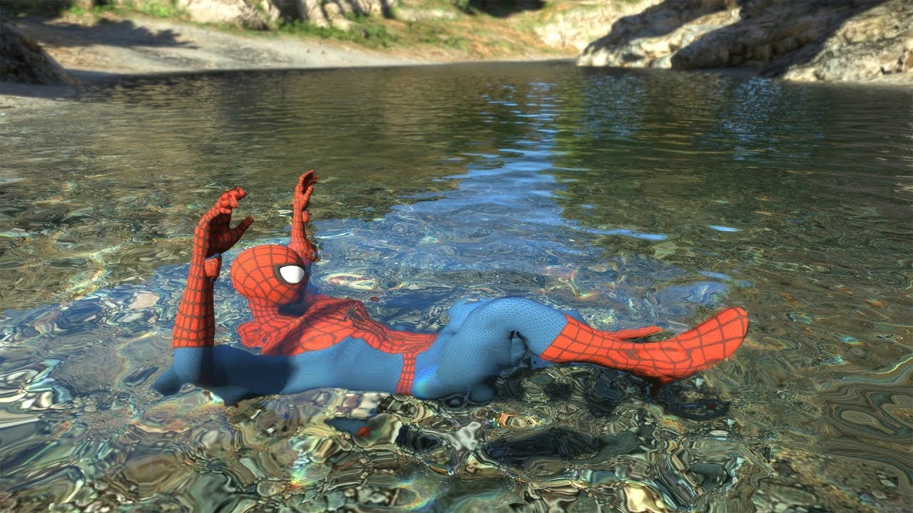 GTA 5 Water Ragdolls | SPIDERMAN Jumps/Fails ep.30 (Euphoria physics | Funny Moments)