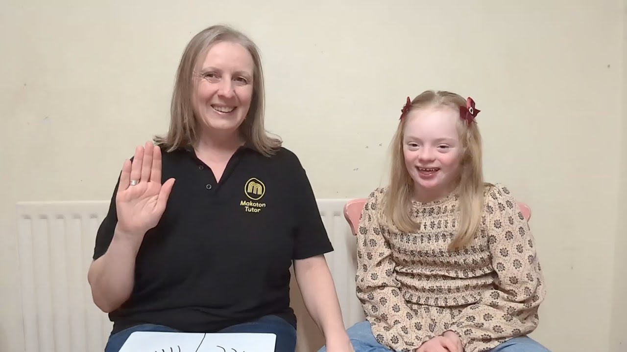Makaton Signs - Loud & Quiet 