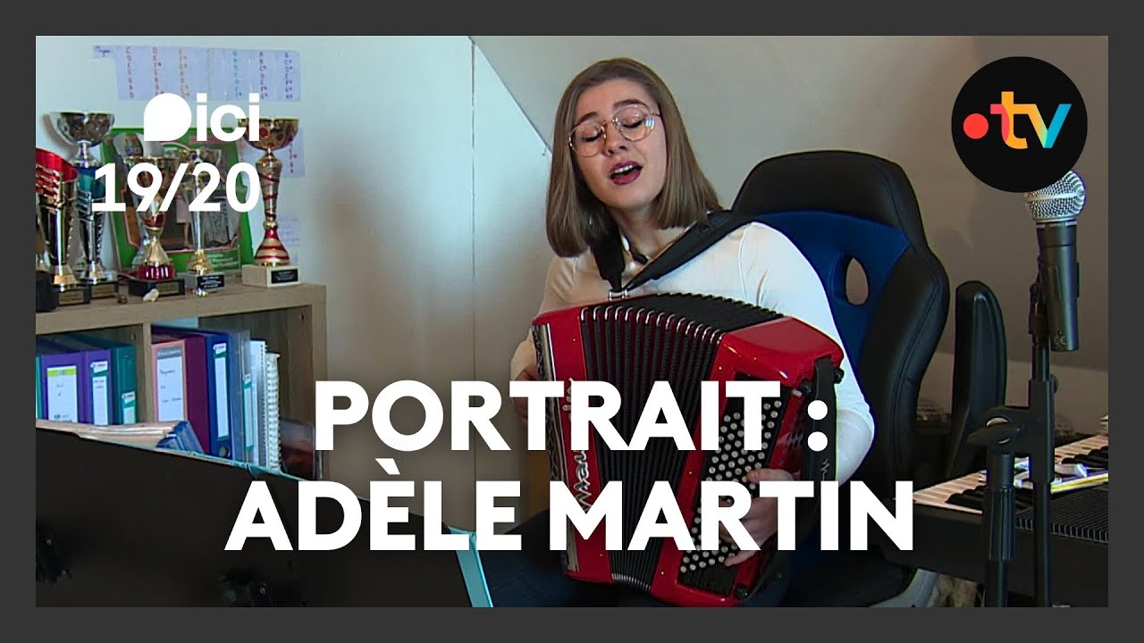 Adèle Martin, championne du monde d'accordéon