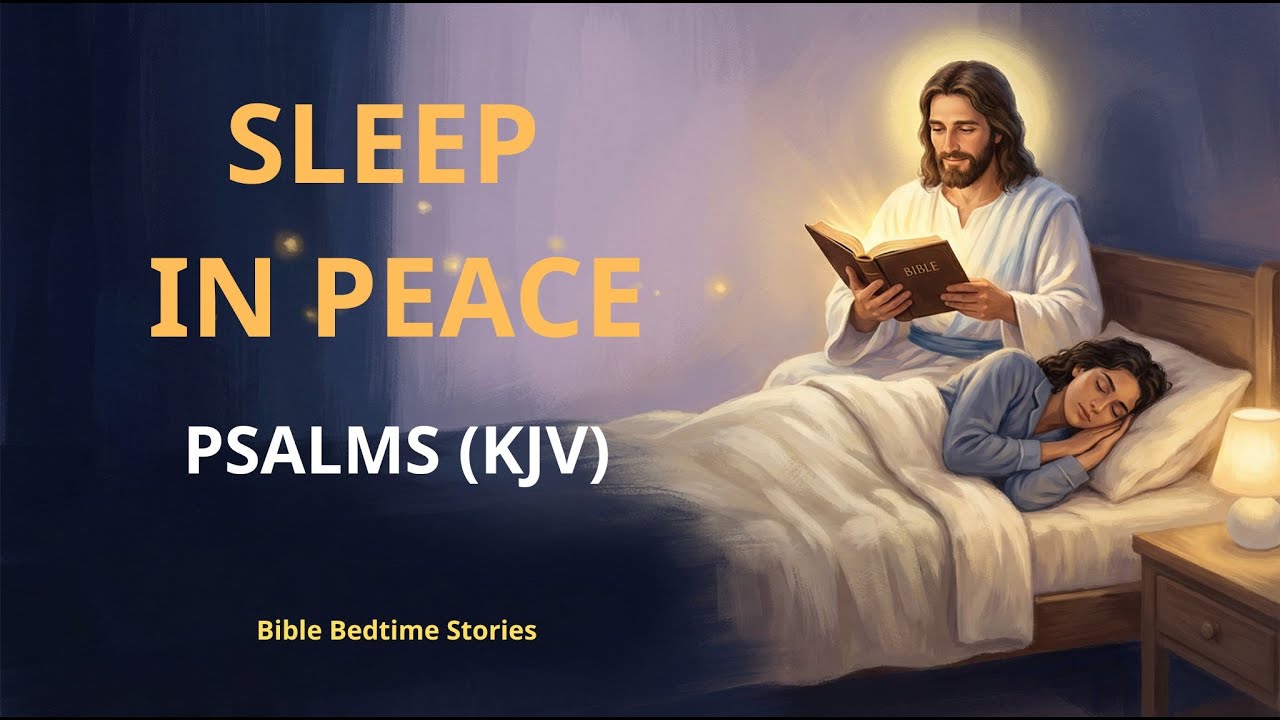Best Psalms to Sleep Fast (KJV) | Calm Bible Reading for Deep Rest