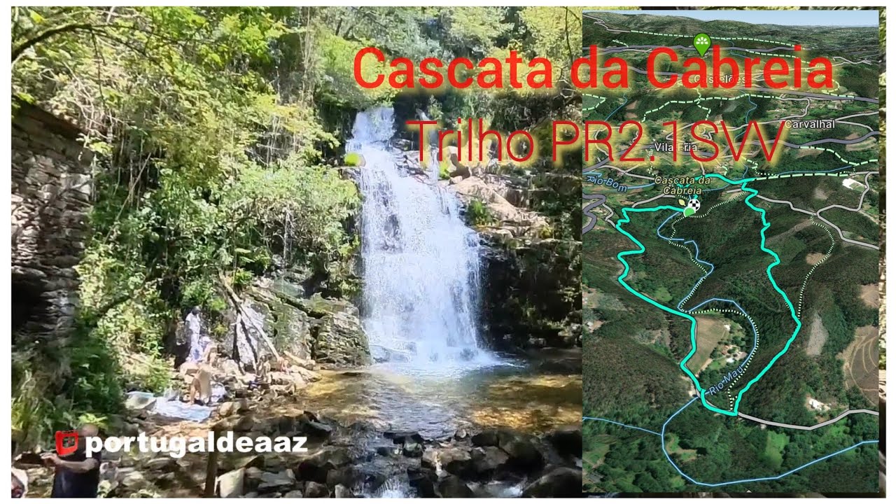Cascata da Cabreia - Trilho PR2.1SVV - Sever do Vouga