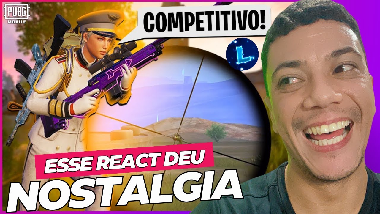 QUE NOSTALGIA! REACTION A GAMEPLAY DO LEOMAX NO PUBG MOBILE
