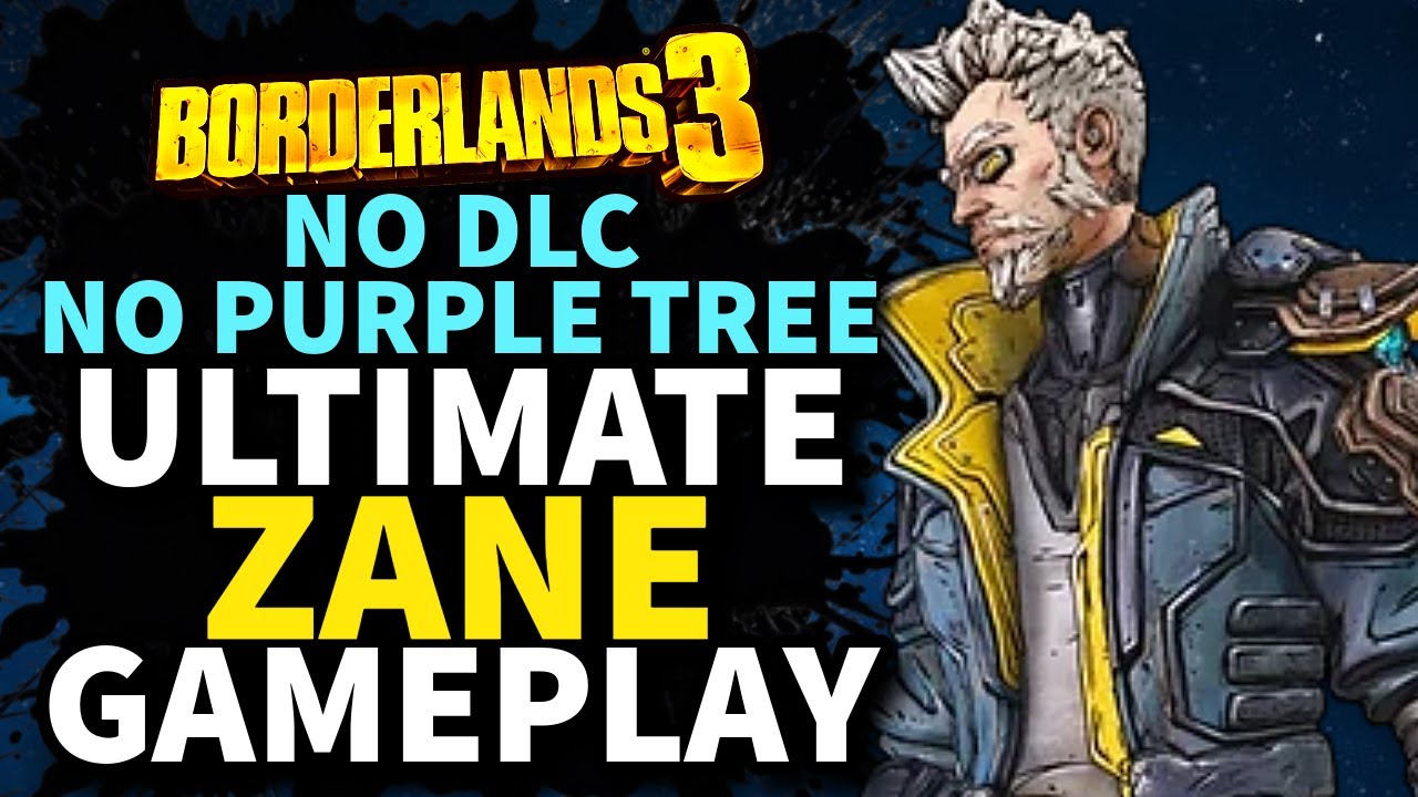 Borderlands 3 - The BEST No DLC/No Purple Tree Zane Build in 2025 - Ultimate Zane Gameplay