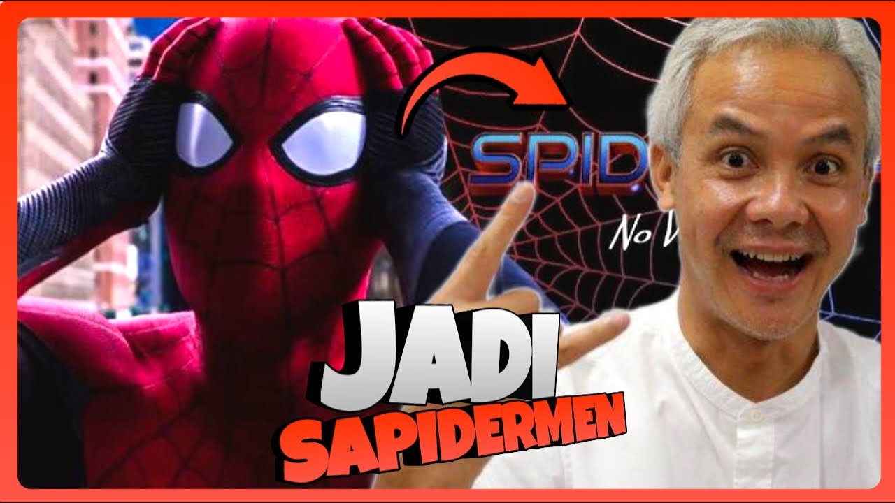 PAK GANJAR JADI SPIDERMEN WKWK!!! Spiderman Fighting Android Game INDO