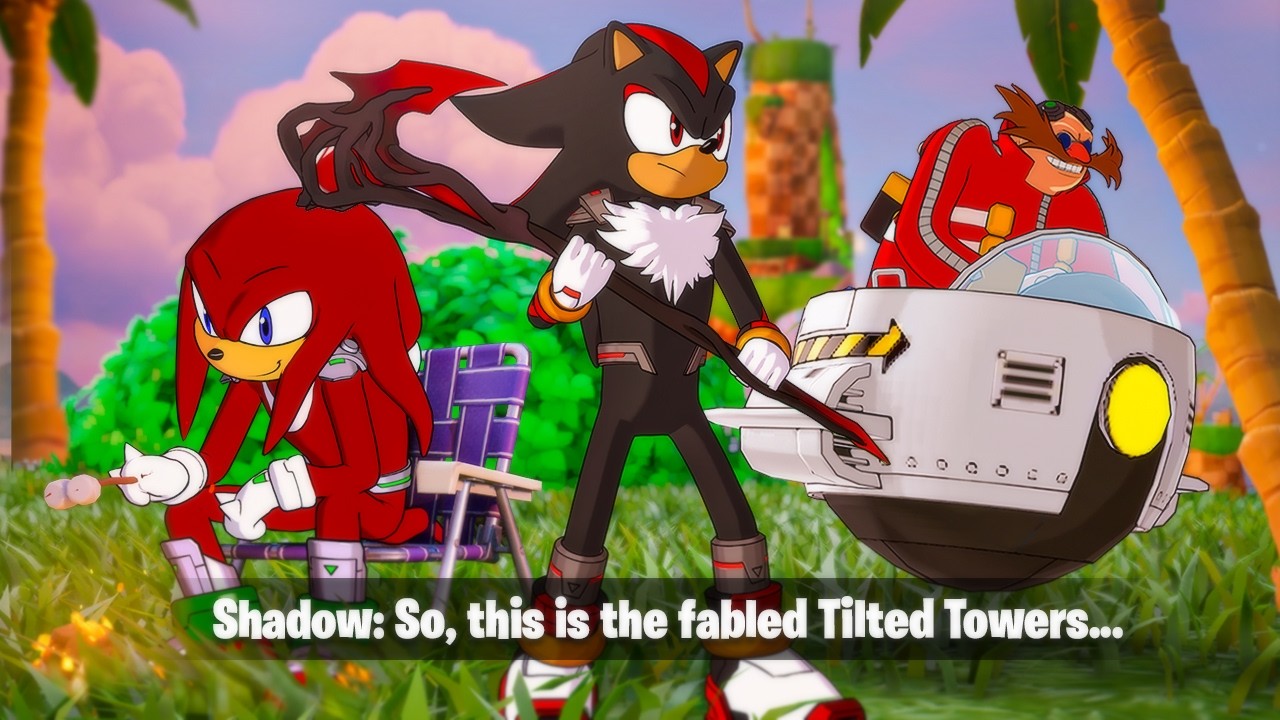 Shadow Knuckles & Dr. Eggman are FINALLY in FORTNITE