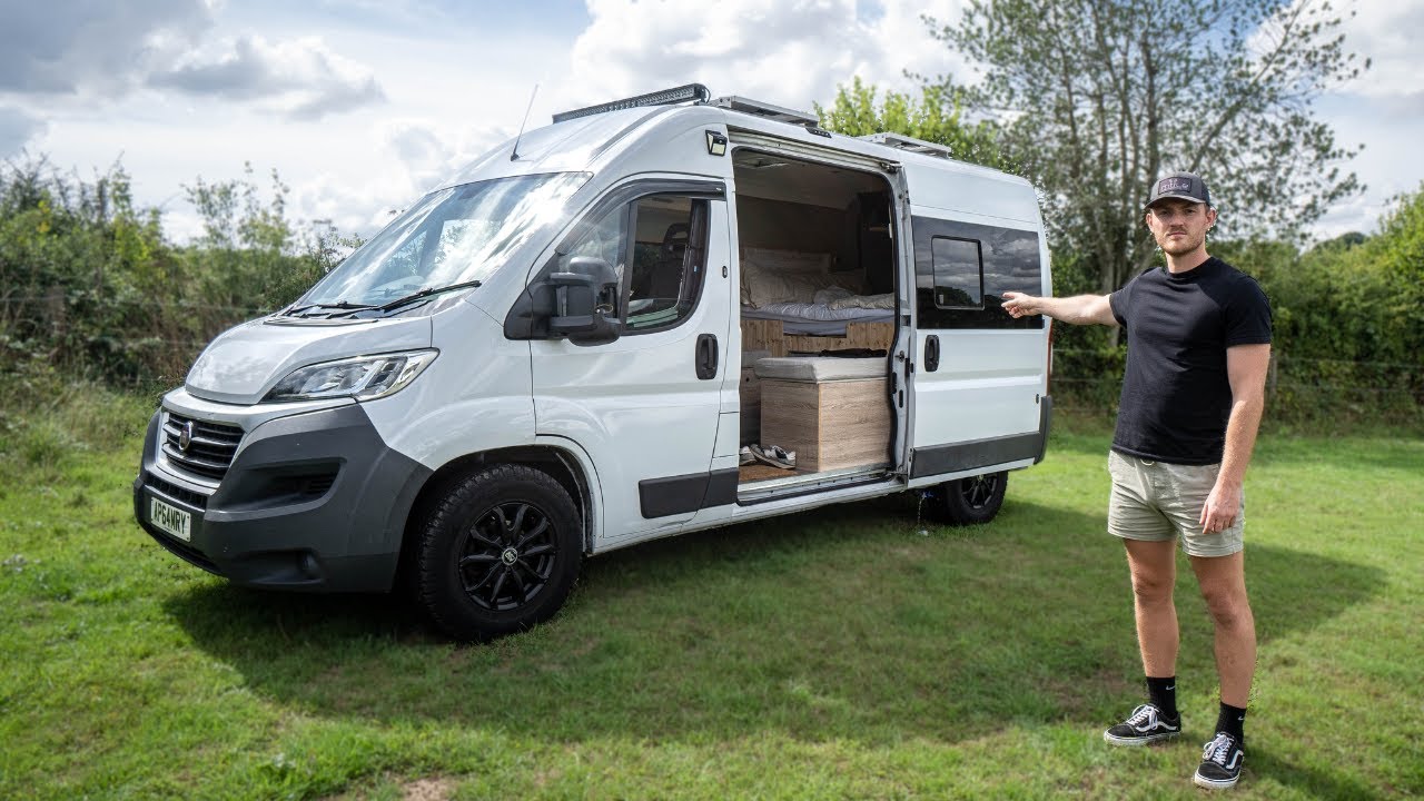 Van Camping in Nature | Huge Van Upgrade (MiRiDER Folding Electric Bike)