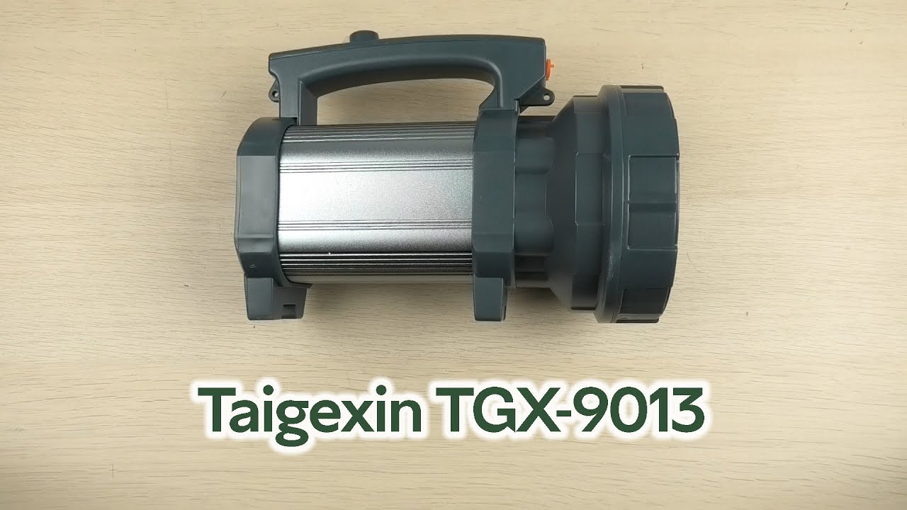 Розпаковка Taigexin FLASHLIGHT TGX-9013