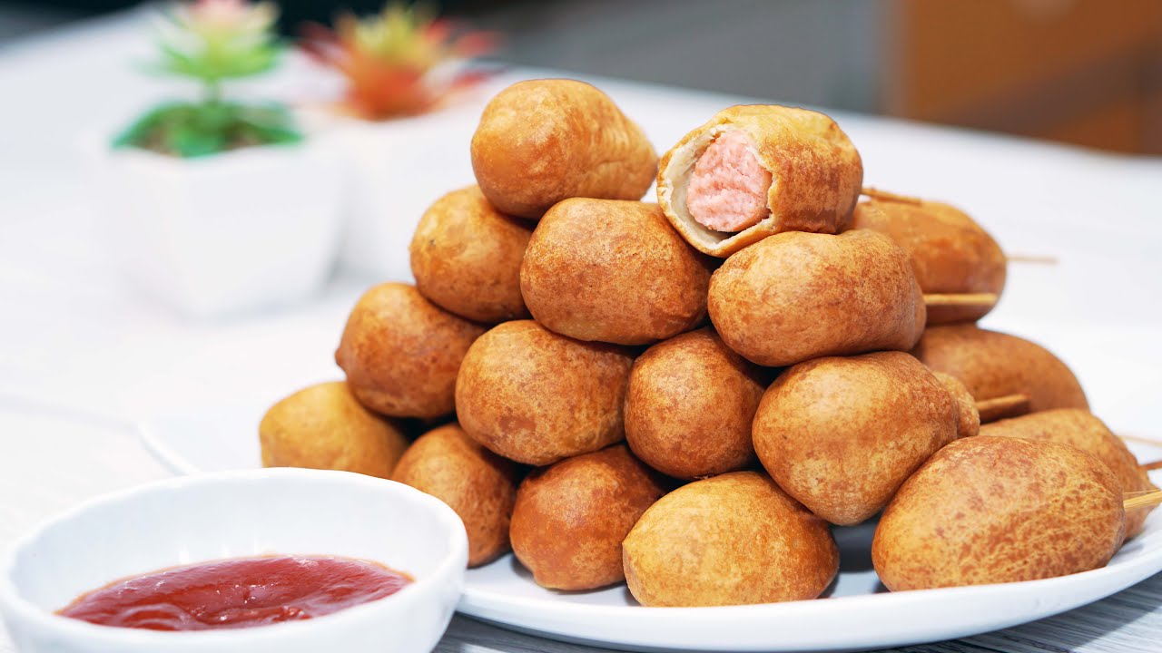 How to Make Best Corn Dogs | Easy Recipe Without Cornmeal