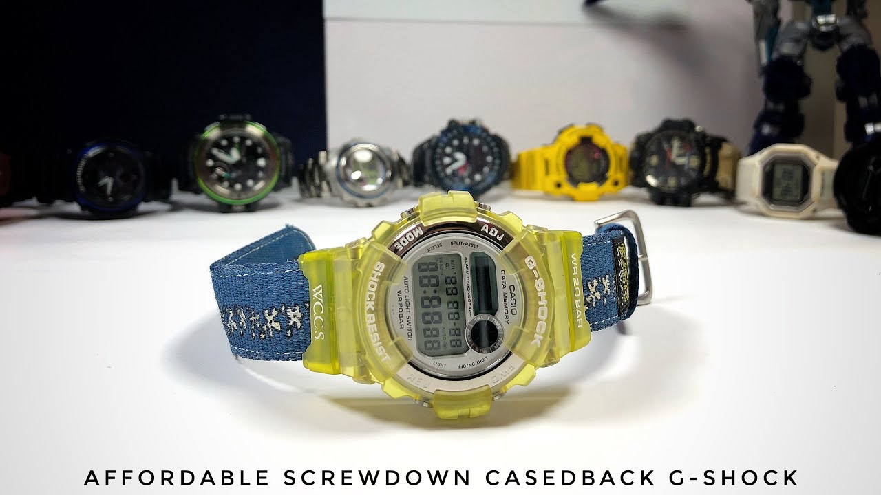 Обзор винтажных часов G-Shock серии DW-9600
