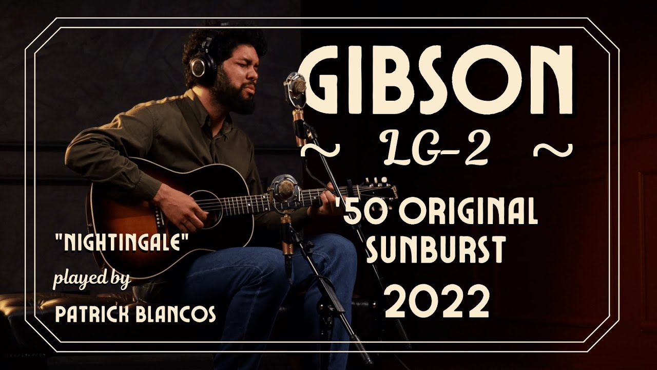 Gibson LG-2 &lsquo;50 Original Sunburst | Patrick Blancos | &ldquo;Nightingale&rdquo; | Zanon Guitars