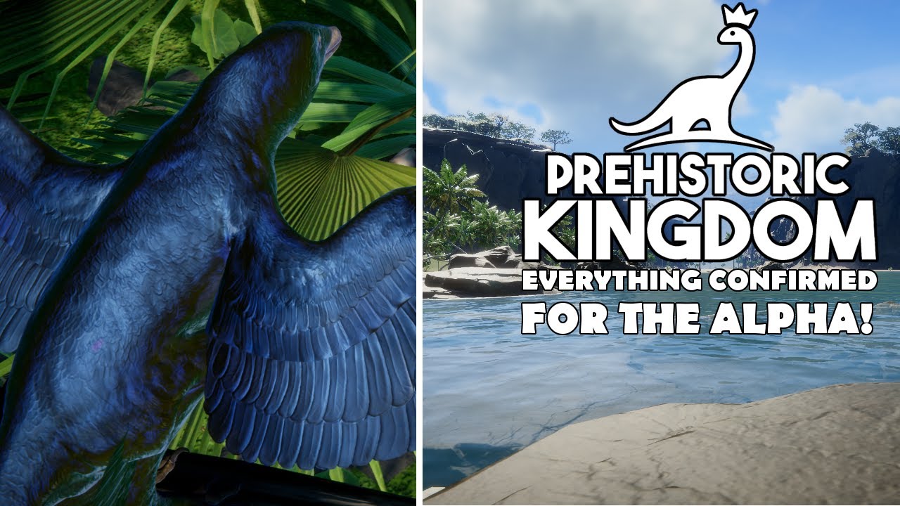EVERYTHING CONFIRMED FOR THE PREHISTORIC KINGDOM ALPHA! RELEASE DATE, DINO ROST & MORE! - Devlog 36