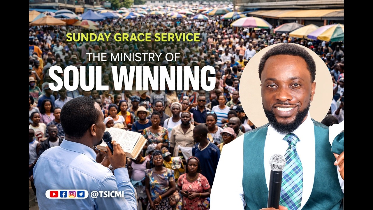 SUNDAY GRACE SERVICE : THE VALUE OF A SOUL OF A SOUL BEFORE GOD AND NECESSITY OF WINNING SOUL