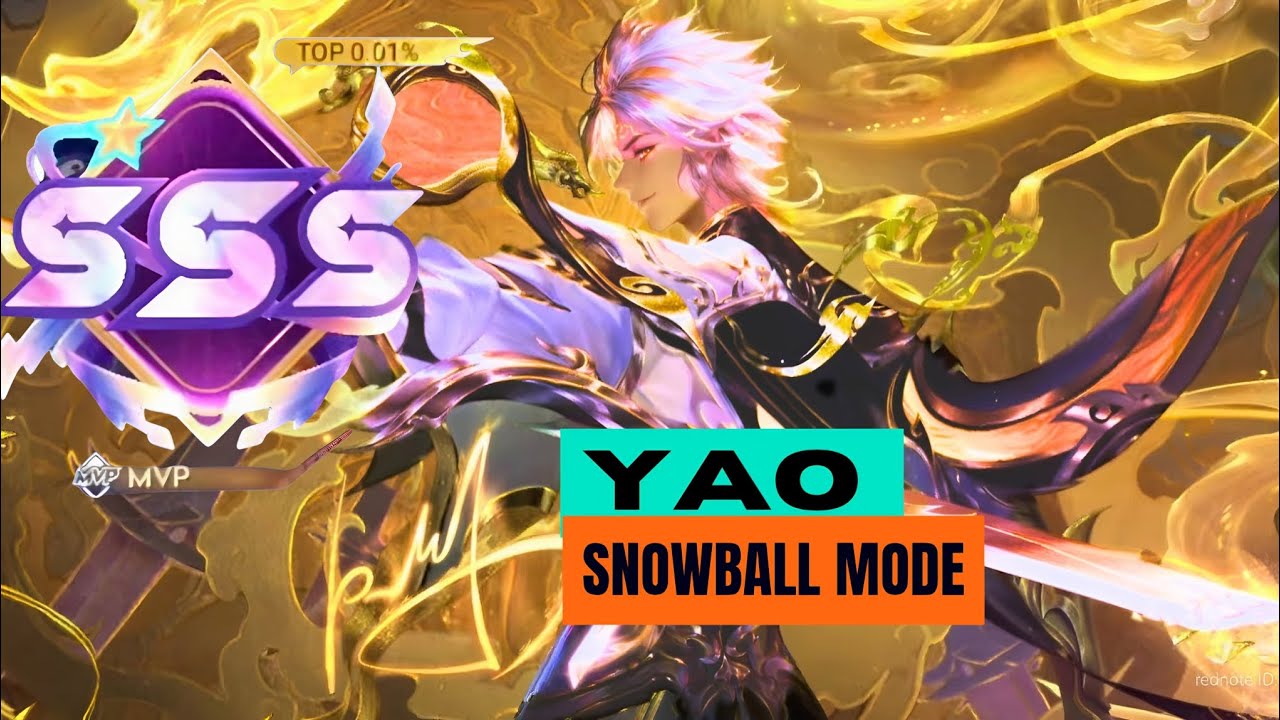 SSS Rating As easy As playing Yaria | Honor of Kings Yao Ranked Gameplay in Global