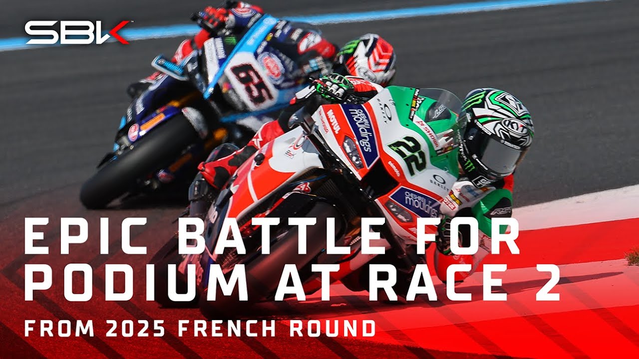 REA 🆚 LOWES: INSANE PODIUM FIGHT🔥 ⚔️ | 2025 #FrenchWorldSBK 🇫🇷
