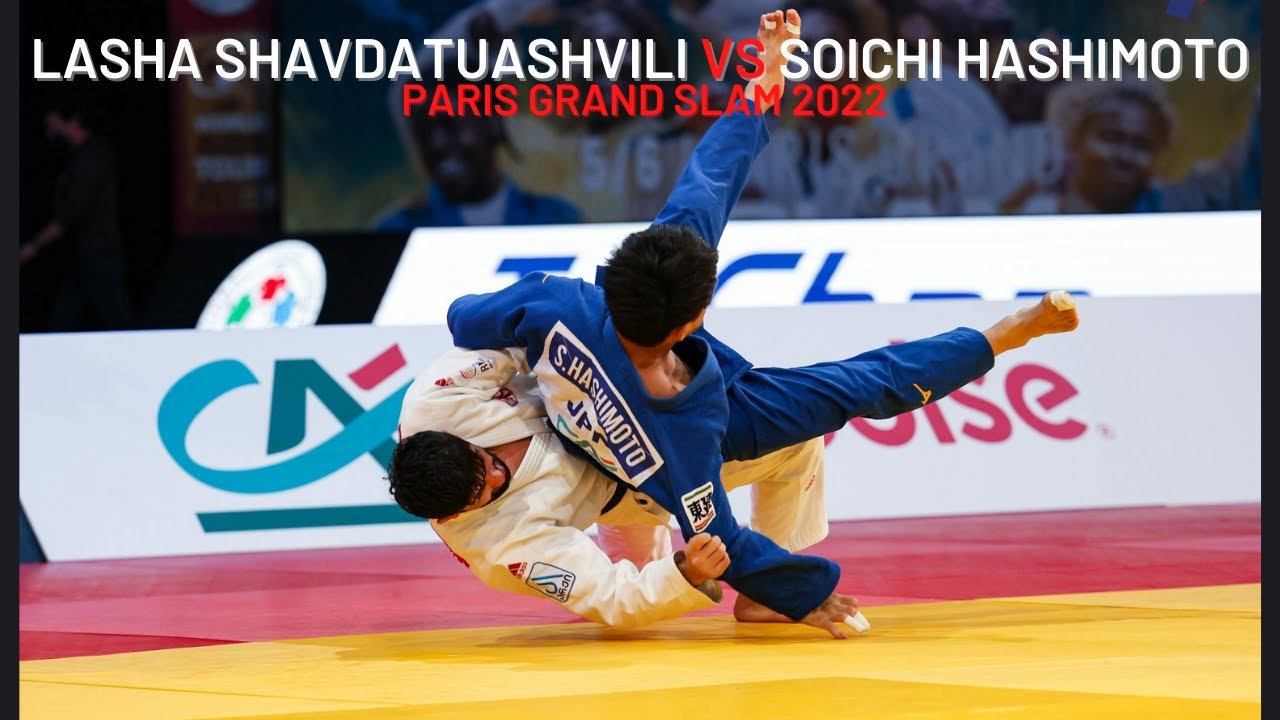 Lasha SHAVDATUASHVILI vs Soichi HASHIMOTO | Final -73 Paris Grand Slam 2022
