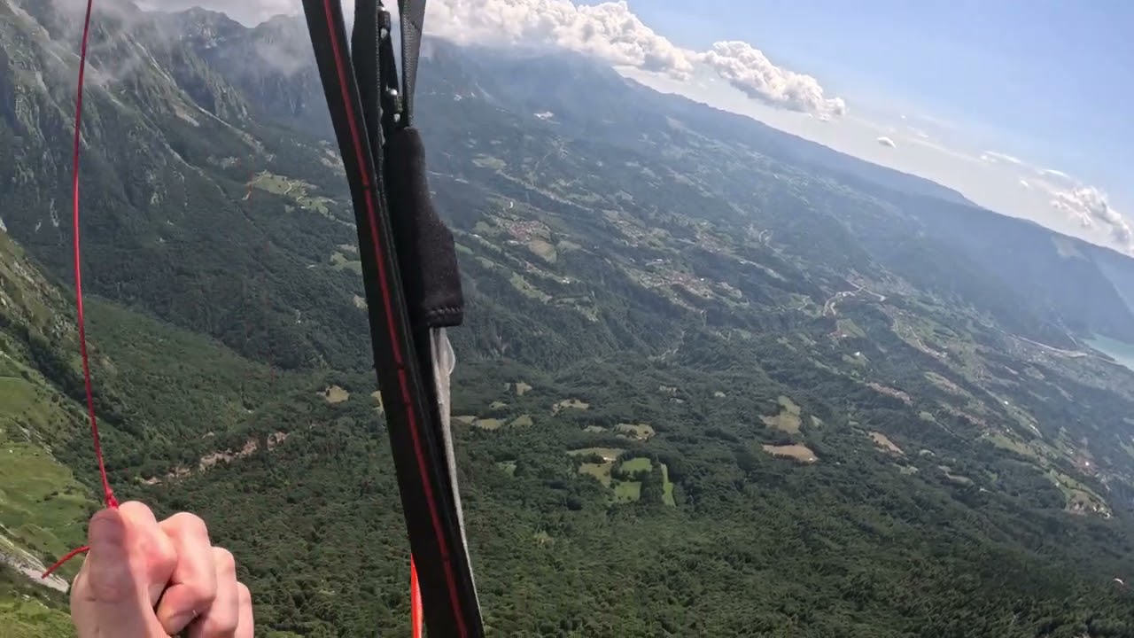 Paragliding Flight from Pieve d’Alpago to Dolada | August 11, 2024 4K