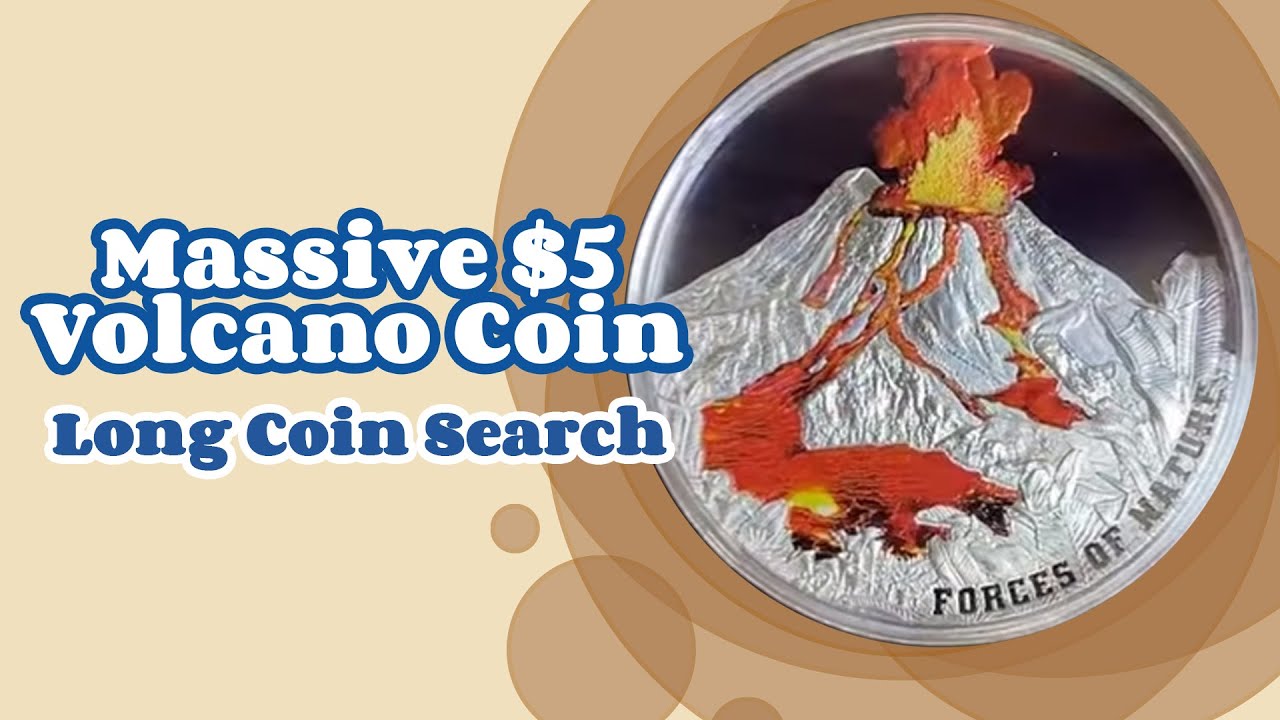 Rare and Valuable Coin Search + Massive $5 Volcano Coin (Long Coin Search)