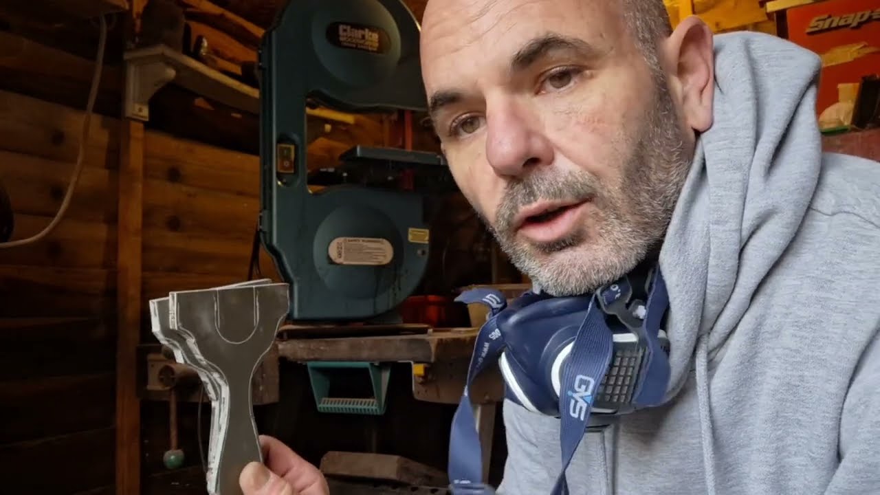 как сделать рогатку из стали G10 с алюминиевым сердечником, часть 1. #рогатка #ремесло #изготовле...