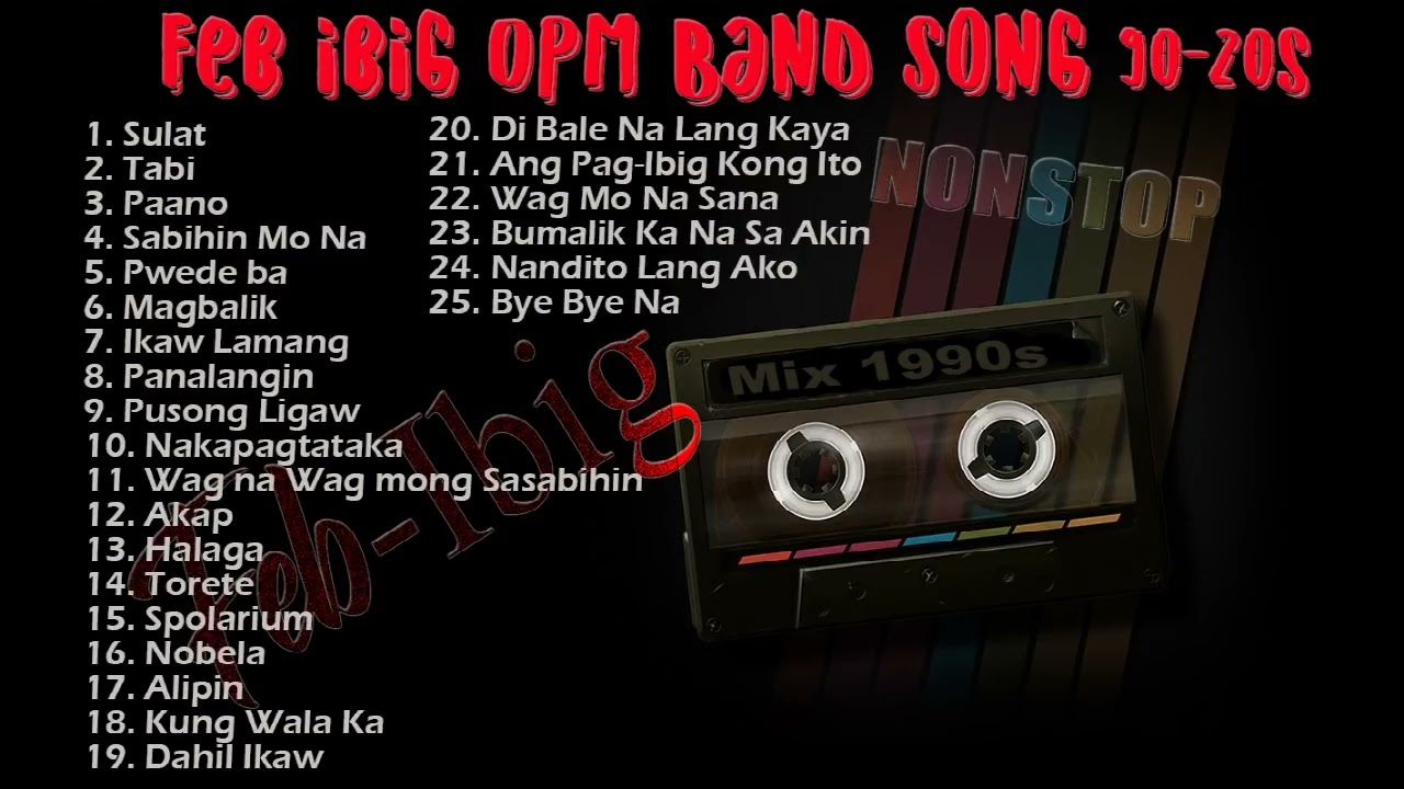 OPM Love Songs   Nostalgia Overload   Chill And Relax