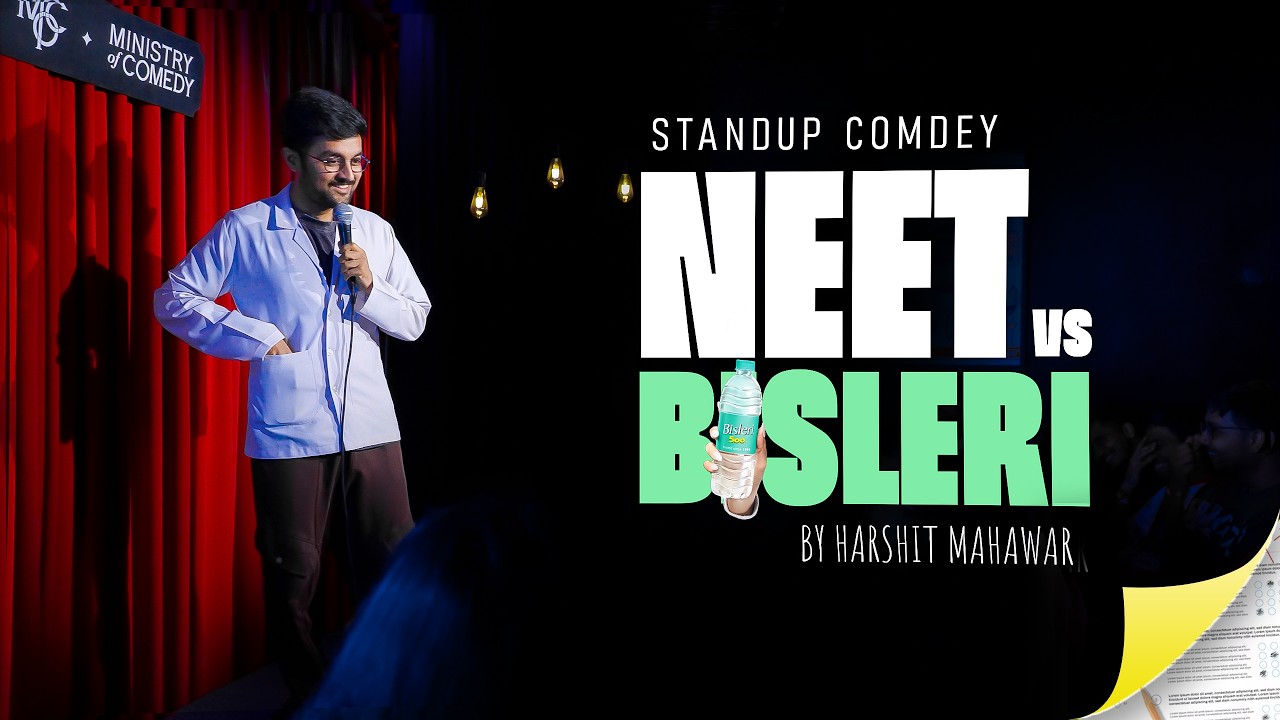 Re-NEET Paper on Blinkit? | Standup Comedy by Harshit Mahawar