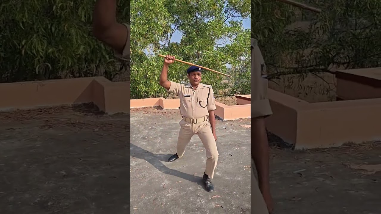 Odisha Police short Lathi Drill  (Exercise)