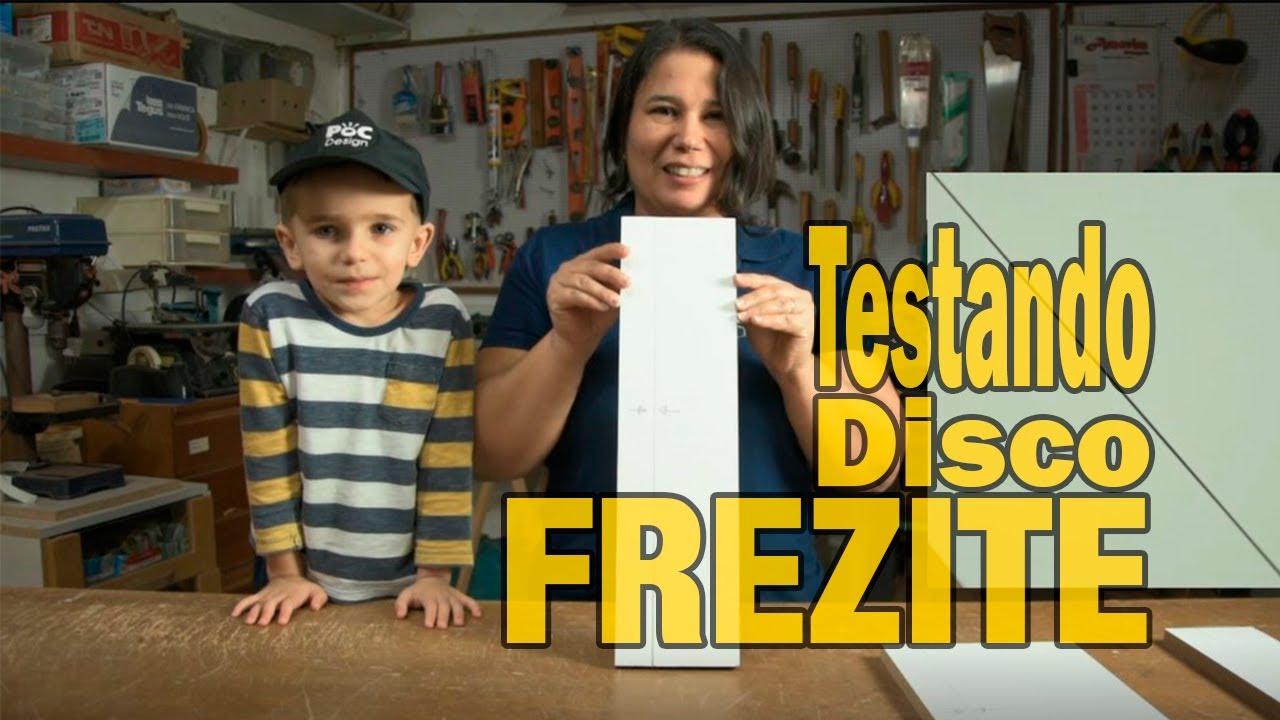 Testando disco da Frezite