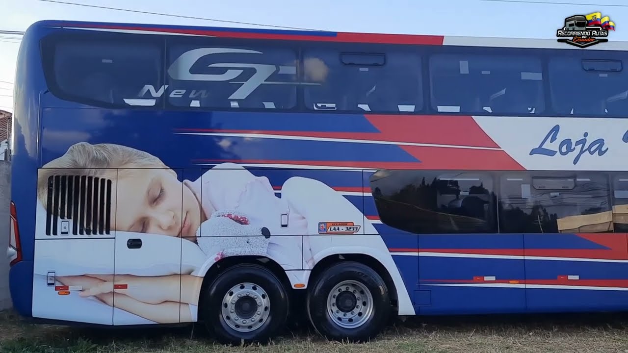 Impresionante Marcopolo paradiso 1800 DD new G7 coche cama Loja Internacional