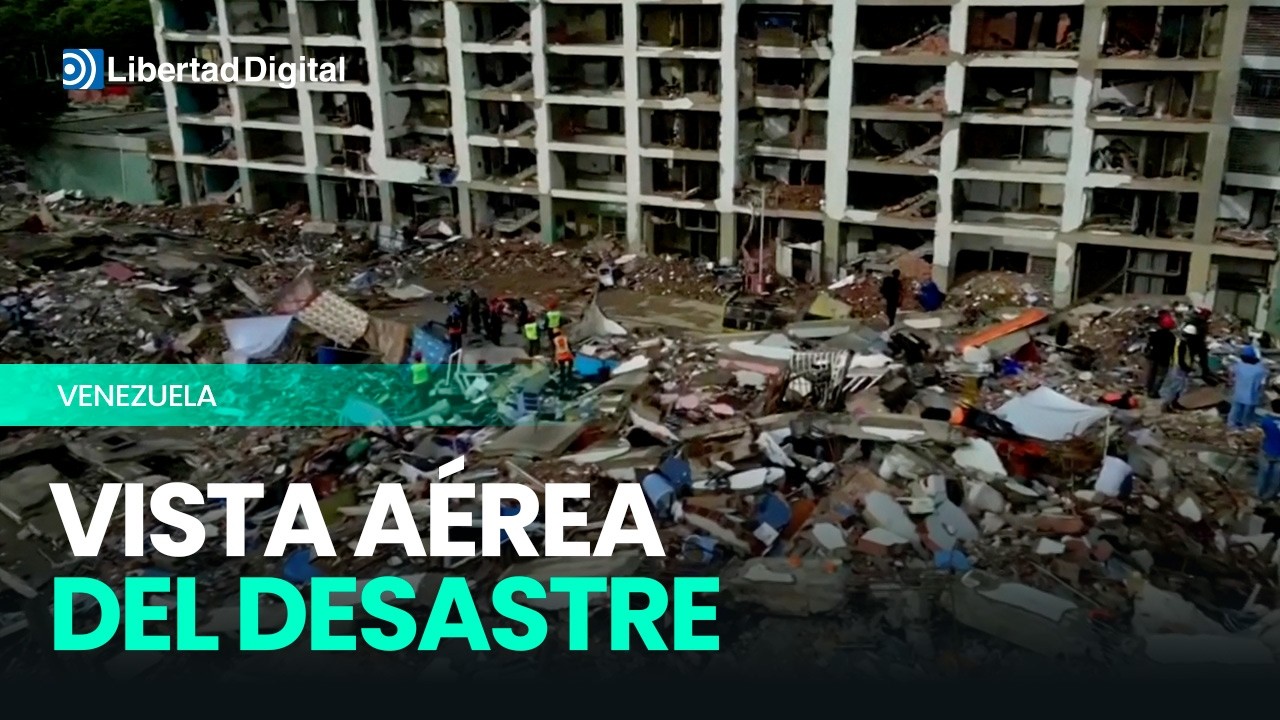 TERREMOTO VENEZUELA | Las desoladoras im&aacute;genes a&eacute;reas del desastre
