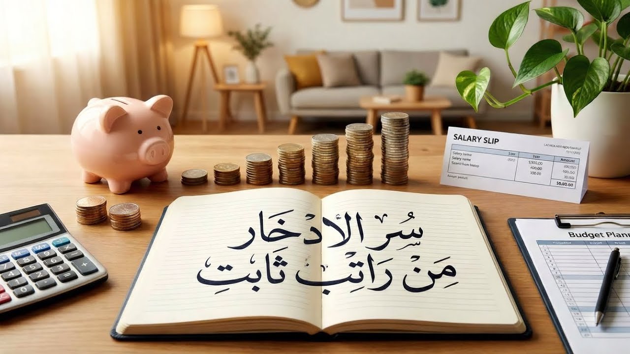 اسرار الادخار و التوفير لو كان الراتب هو دخلك الوحيد