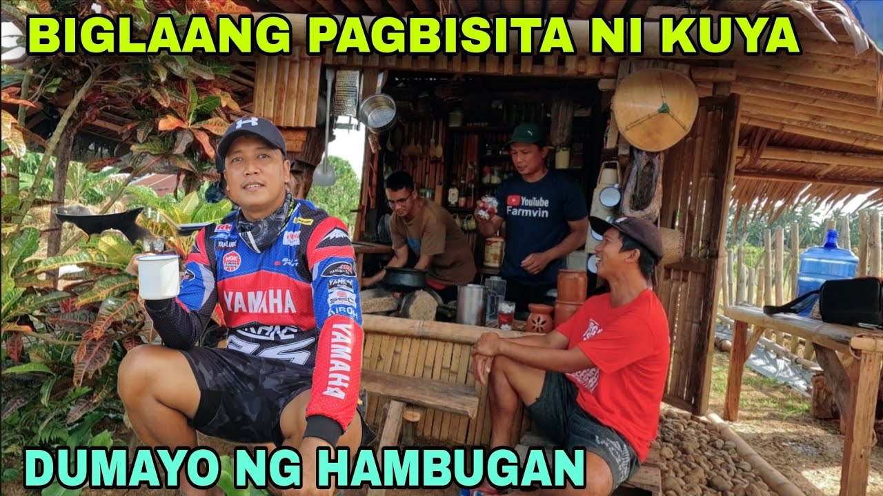 Dumayo ng Almusal kina Pinsan Kapeng barako at Pandesal maruya...Nakipag Hambugan narin