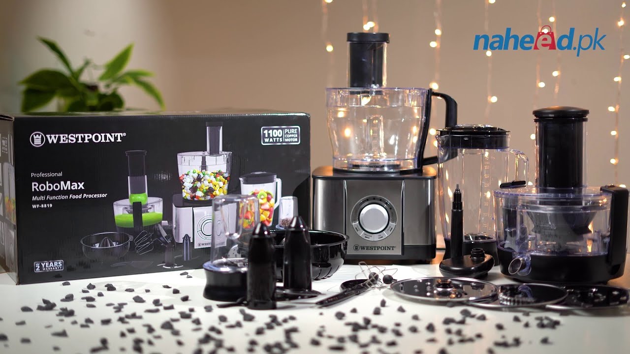 Unboxing of the West Point Professional RoboMax Food Processor, WF-8819 - Naheed.pk