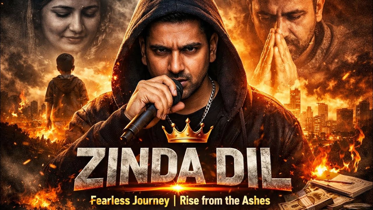 Zinda Dil 🔥 | Fearless Journey | Official Rap Song 2026 | Motivational Punjabi/Hindi Track