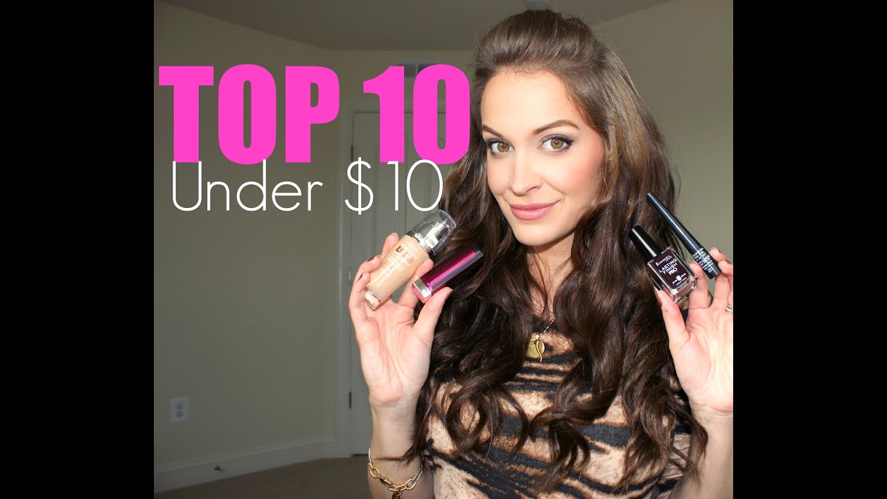 Top 10 Under $10 - Best Drugstore Makeup!