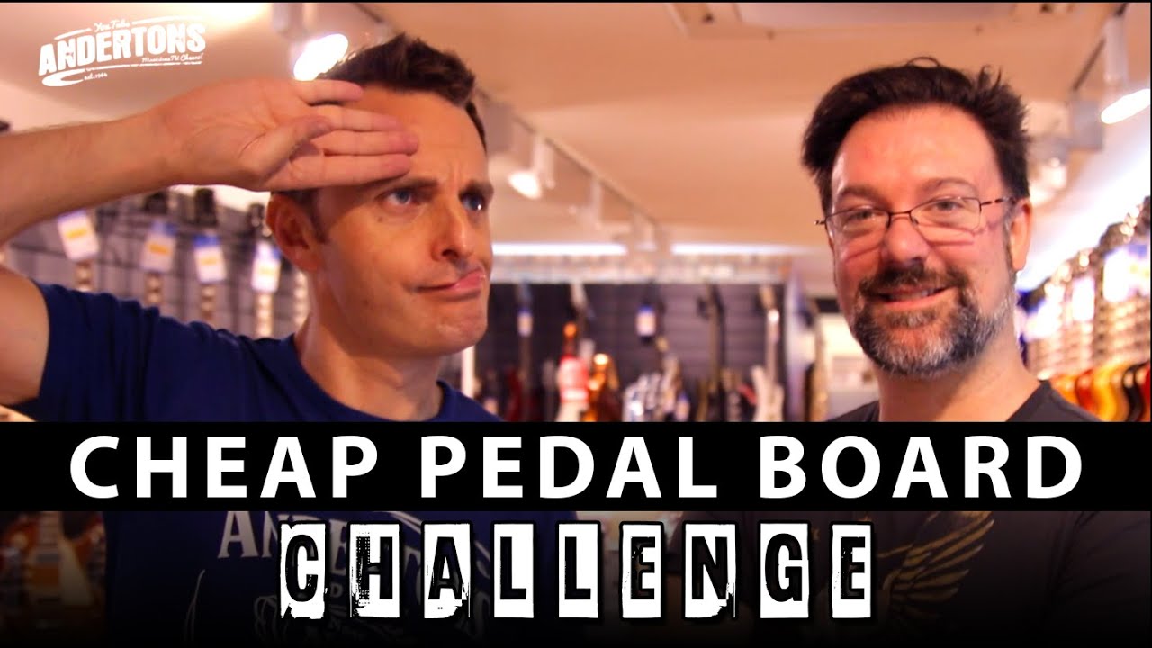 The Cheap Pedal Board Challenge!!
