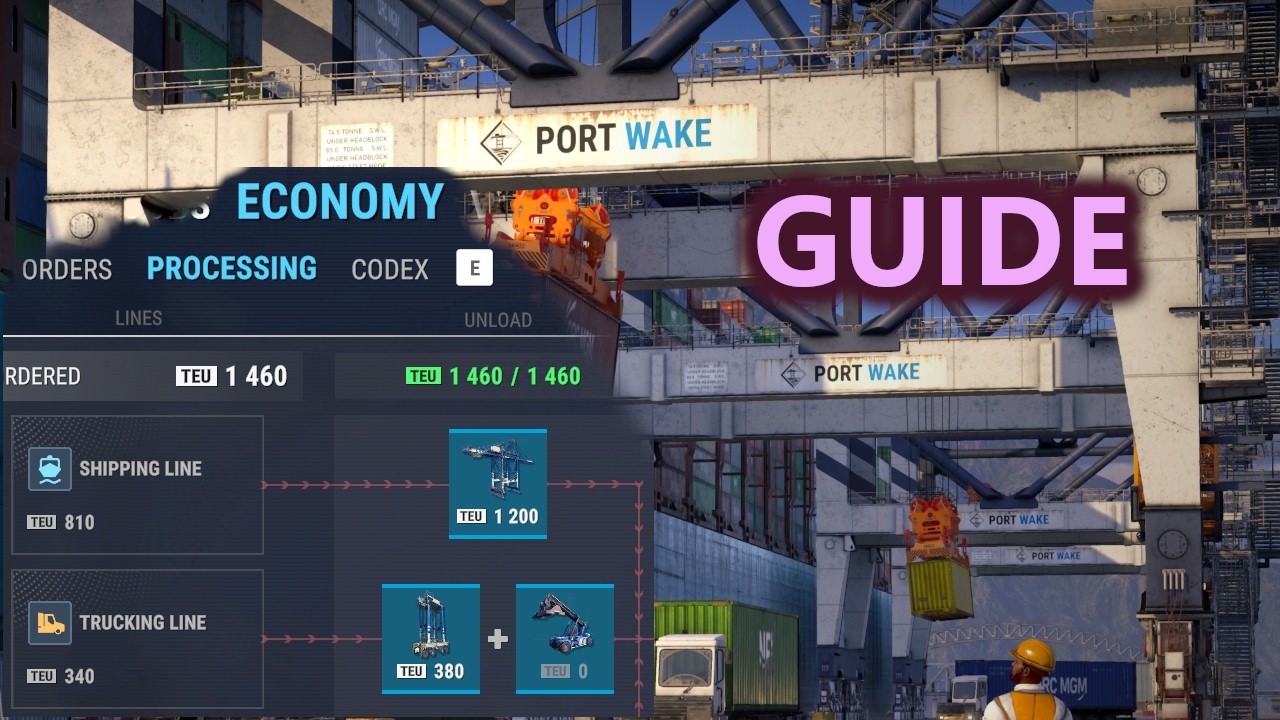Order processing allocation in Docked