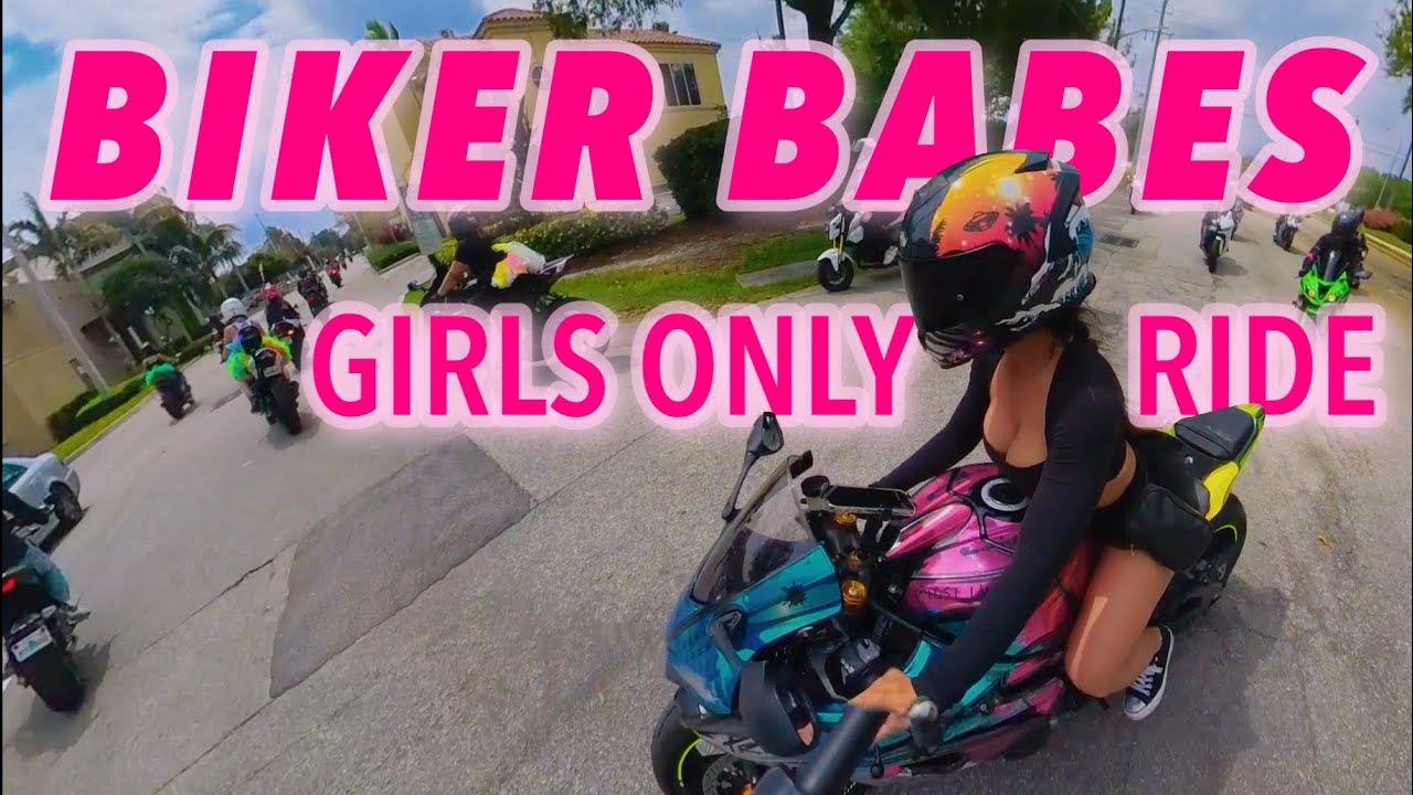 Байкерши повсюду! Только девушки, SoFlo Ride!