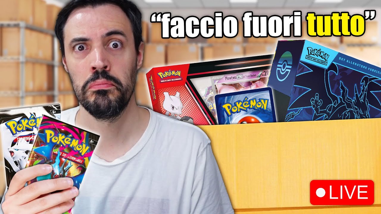 Apro DEFINITIVAMENTE Tutte le RIMANENZE di Carte Pokémon del 2025