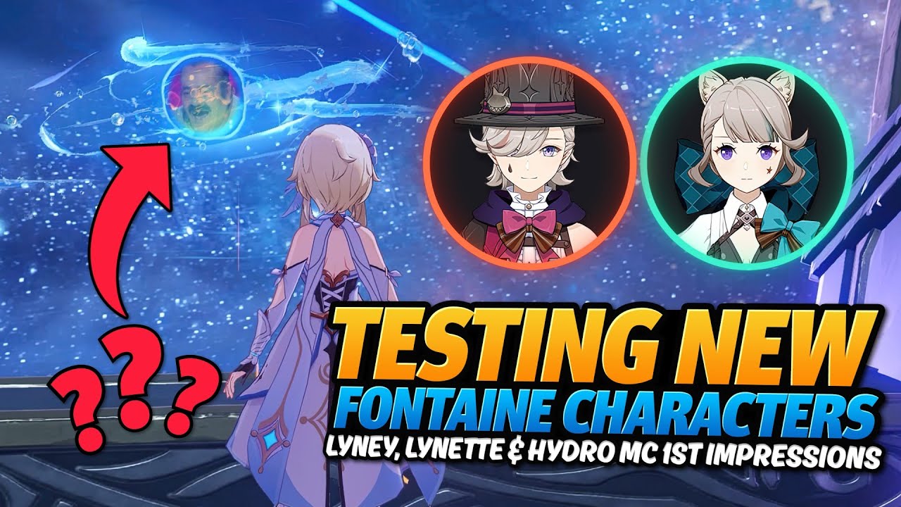 Hydro Traveler is TRULY One Of The Units Of All Time! | Fontaine Characters 1st Impressions
