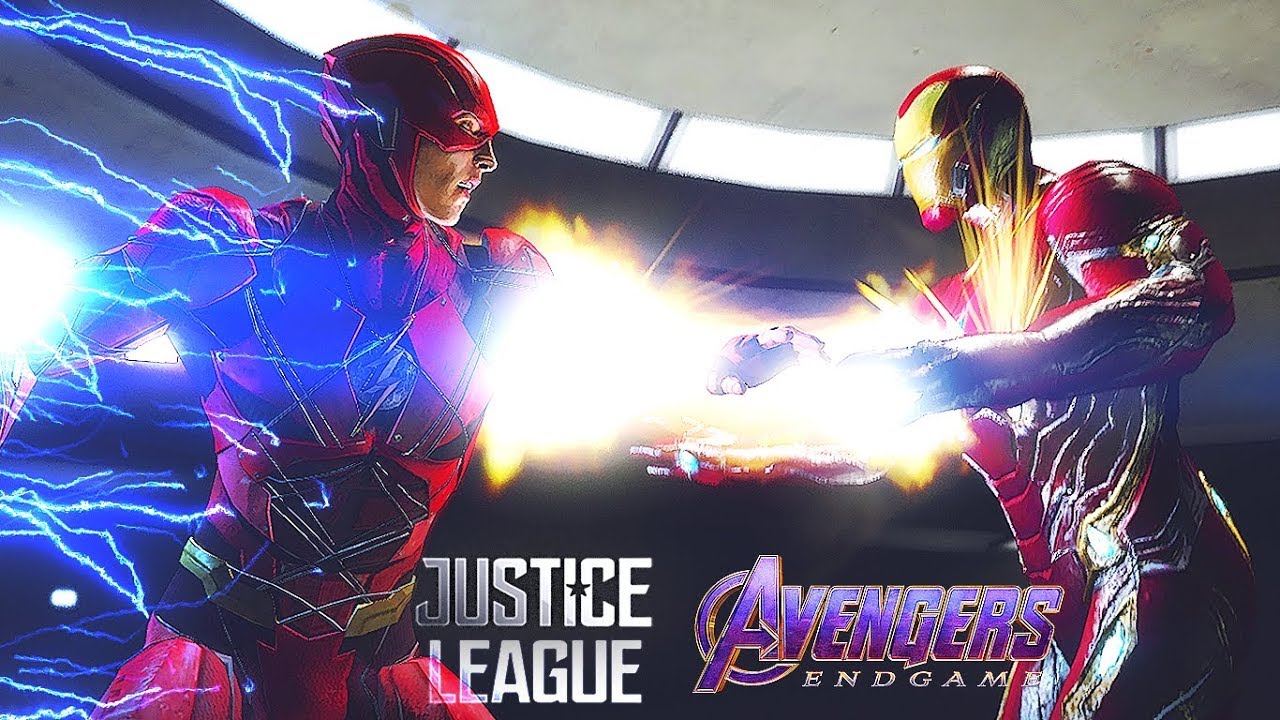 THE FLASH vs. IRON MAN MARK - FLASH (Justice League) vs. IRON MAN (Avengers Endgame)