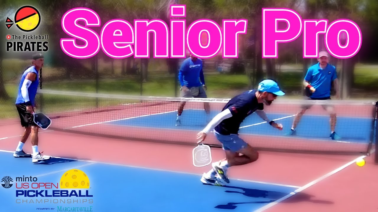 Pickleball US Open 2023 Senior Pro Men's Doubles feat Paul Olin and Mircea Morariu