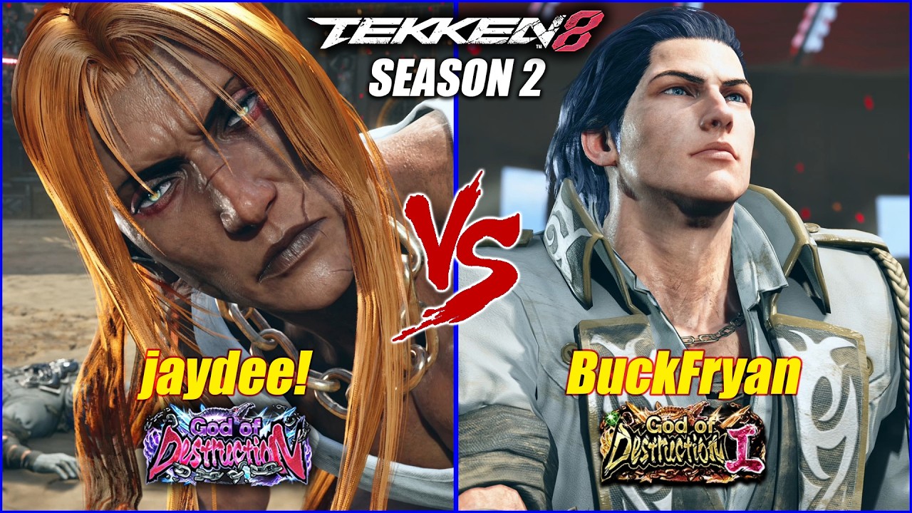 TEKKEN 8 • Dragunov (jaydee!) vs Claudio (BuckFryan) • Gameplay [ SEASON 2 ] Online Rank Match