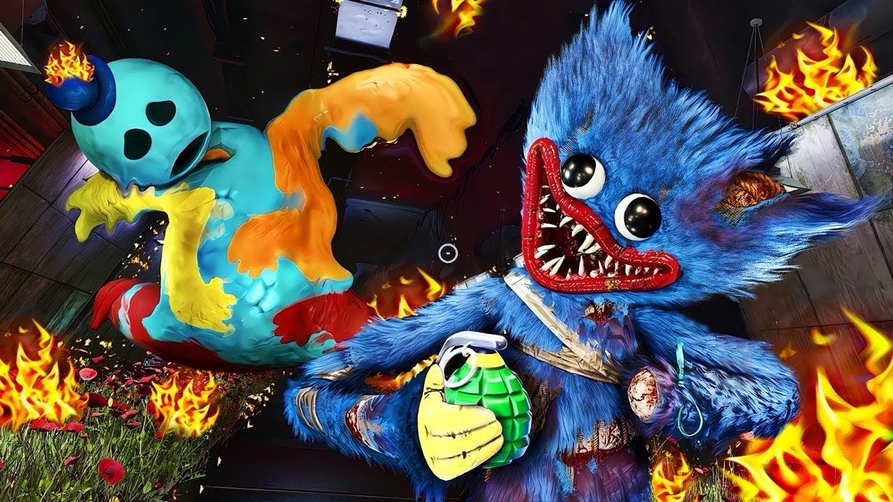 HUGGY WUGGY DESTRUYE TODO EN POPPY PLAYTIME 4