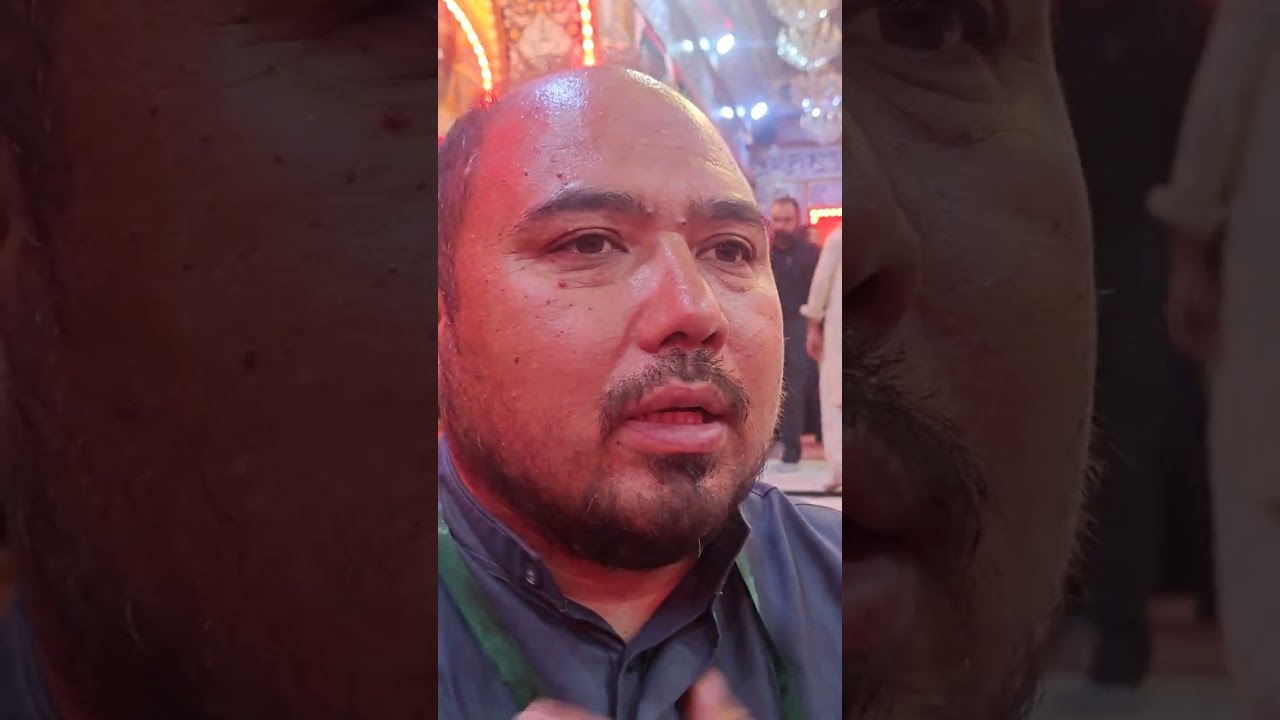 نوحه خوانی زایرین کارگل/خیمه گاه حسینی کربلا/کاروان شیخ حبیب الله حبیبی شکر/26/08/2024