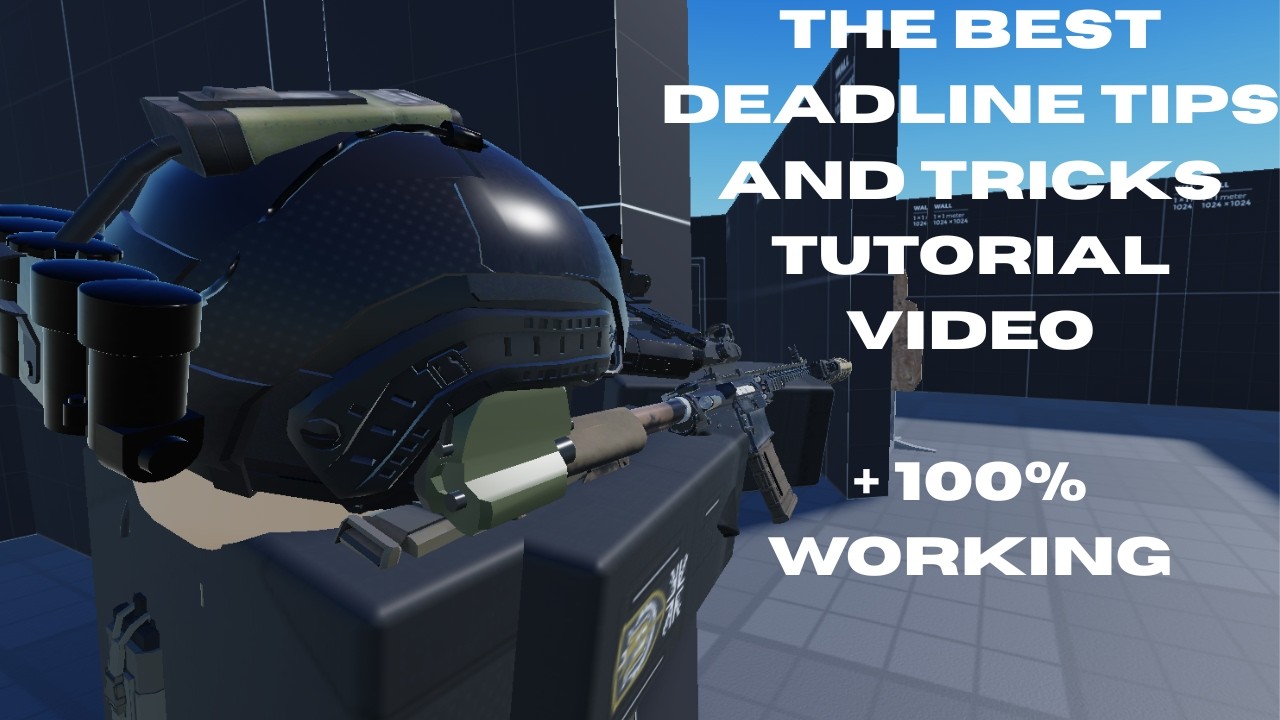 CQB Tips to get good on Roblox Deadline | Tutorial yesss kinda
