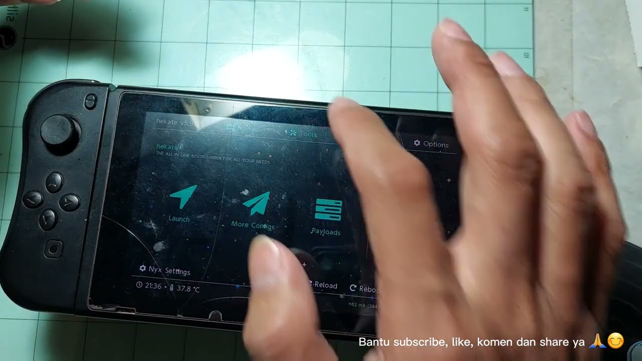Cara backupnand dan restore Nintendo Switch