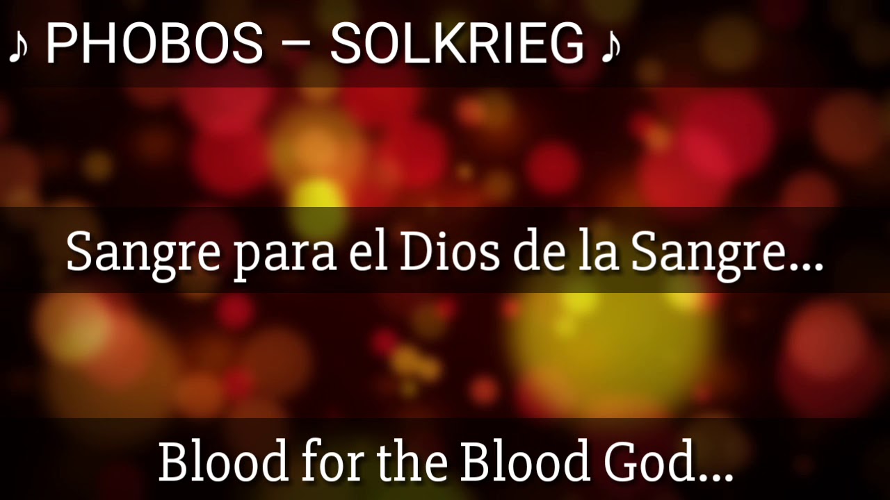 Phobos by Solkrieg – Sub español + Lyrics originales (v 2.0)