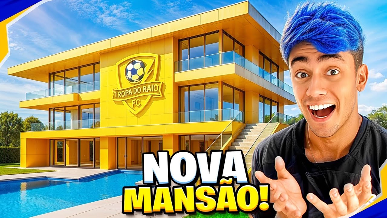 NOVA MANSÃO DA TROPA DO RAIO!