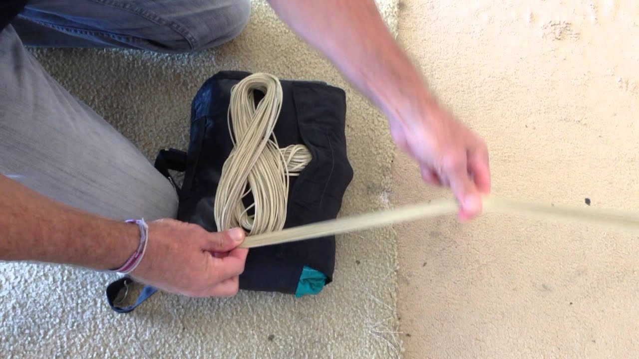 Line Tension When Packing A Stowless Bag @ Skydive Airtight / SDA.